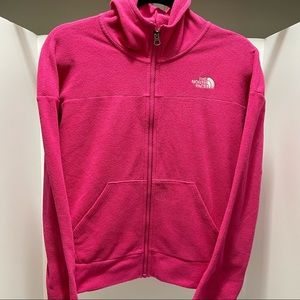 The North Face Full Zip Sweather Hoodie Girl Size Large